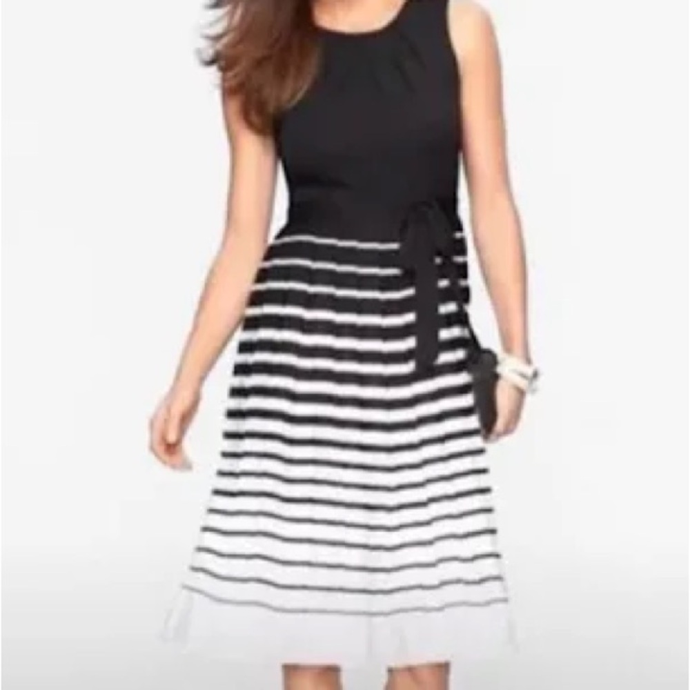 Talbots Pleated Dress Size 12